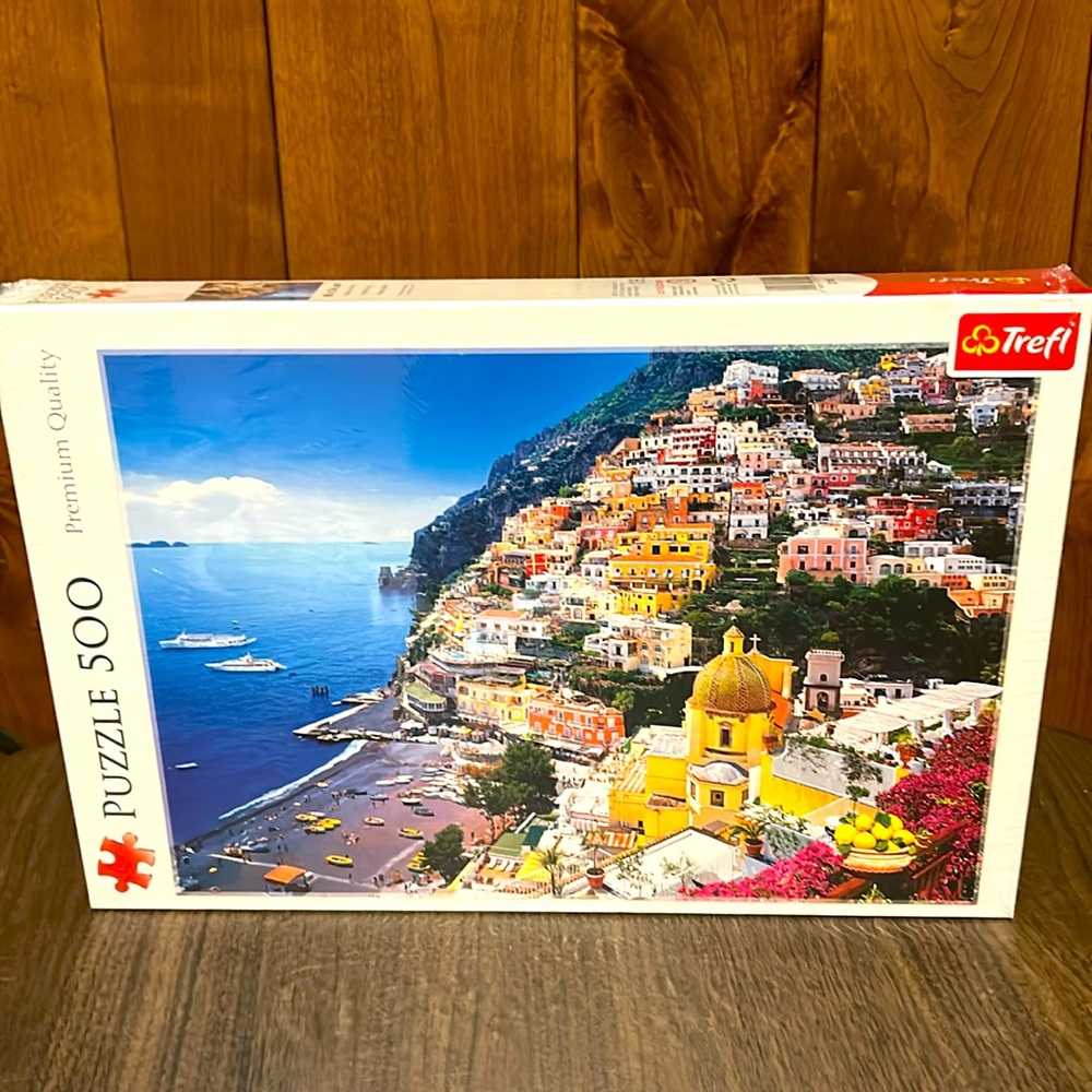 NWT Postiiano Italy 500-Piece Puzzle Premium Quality